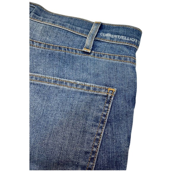 Current Elliott The Stiletto Ankle Skinny Carnival Blue 27 - Picture 8 of 14